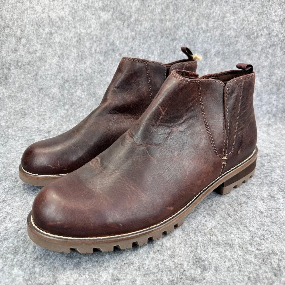 Kodiak Peyto Chelsea Boots Womens 11 Brown Leather Waterproof Imper-X New